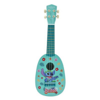 Lexibook Dřevěné ukulele s nylonovými strunami 53 cm Disney Stitch