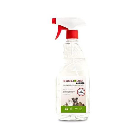 Ecoliquid ANIMAL Dezinfekce a čištění potřeb pro domácí mazlíčky, sprej 500 ml