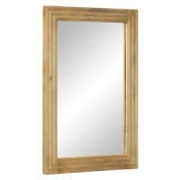vidaXL Koupelnové zrcadlo hnědé 50x70x2,5 cm Masivní dřevo Mango