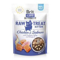 Brit Raw Treat Cat Kitten, Chicken&salmon 40g