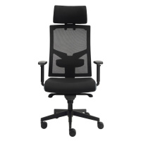 ALBA kancelářská židle GAME ŠÉF VIP s 3D PDH a područkami, BLACK 27