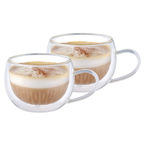 4Home Termo sklenice na cappuccino Hot&Cool 270 ml, 2 ks