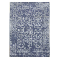 Diamond Carpets koberce Ručně vázaný kusový koberec Diamond DC-JK 1 Jeans blue/silver - 275x365 
