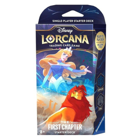 Disney Lorcana: The First Chapter - Starter Deck Sapphire & Steel RAVENSBURGER