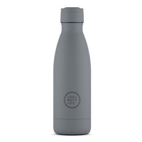 Cool Bottles nerezová termolahev Pastel Grey třívrstvá 350 ml