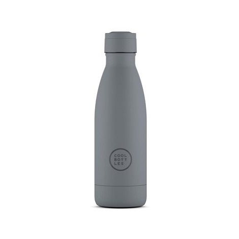 Cool Bottles nerezová termolahev Pastel Grey třívrstvá 350 ml