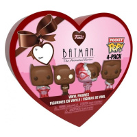 Funko Pocket POP! DC Comics Valentine 2024 Chocolate (4 figurky)