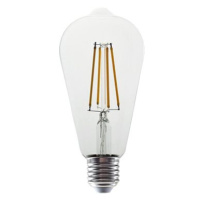 LED filament žárovka čirá ST64 6 W/230 V/E27/4000 K/830 lm/360°
