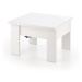 HALMAR Konferenční rozkládací stolek Serafo bílý