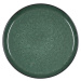 Tmavě zelený talíř z kameniny ø 27 cm – Bitz