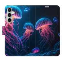 iSaprio flip pouzdro Jellyfish pro Samsung Galaxy S23 FE