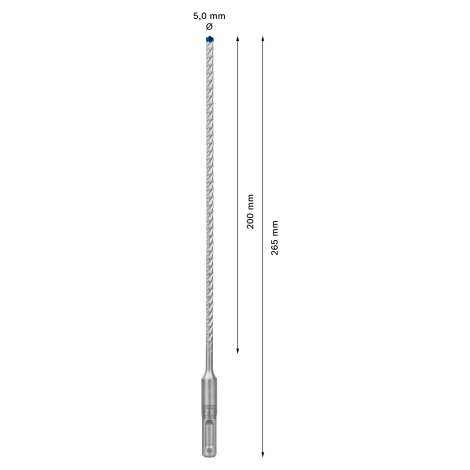 Vrták do betonu SDS plus-7X Bosch EXPERT Dostupné varianty: Vrták do betonu SDS plus-7X Bosch EX