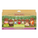 Sylvanian Families - velká rodina Chocolate labradorů