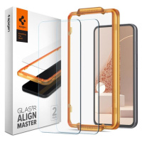 Spigen Glass tR AlignMaster 2 Pack tvrzené sklo Samsung Galaxy S23 FE