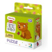 TM Toys Dodo Puzzle s omalovánkou Medvídek 16 dílků