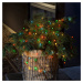 Konstsmide Christmas Pestrý venkovní světelný řetěz 40 LED RGB, baterie
