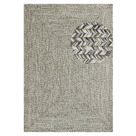 Šedý/béžový venkovní koberec 150x80 cm - NORTHRUGS