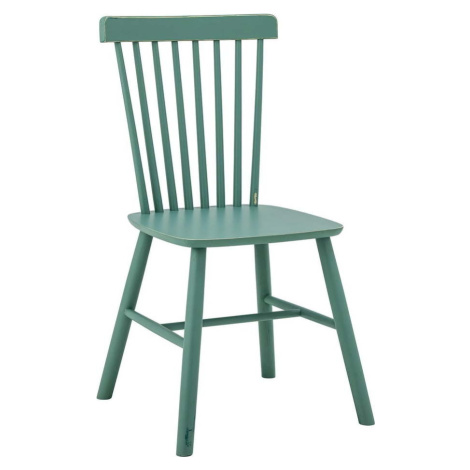 Světle zelené jídelní židle v sadě 2 ks z kaučukového dřeva Mill – Bloomingville