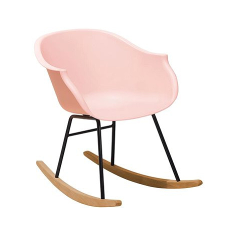Houpací růžová židle HARMONY, 101996 BELIANI
