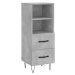 vidaXL Skříň highboard betonově šedá 34,5x34x180 cm kompozitní dřevo