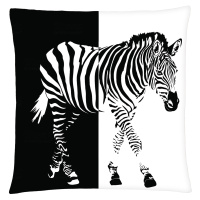 Polštář ANIMAL 30 - ZEBRA Mybesthome 40x40 cm Varianta: Povlak na polštář s antialergickou proší