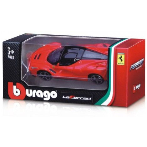 Auto Bburago 1:64 Ferrari Race & Play kov/plast mix druhů Teddies