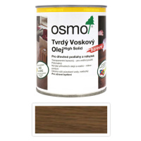 OSMO Tvrdý voskový olej barevný pro interiéry 0.75 l Černý 3075