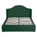 Hector Čalouněná postel Sunrest II zelená