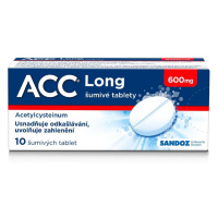 ACC LONG 600 mg 10 šumivých tablet