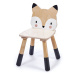 Dřevěná židle liška Forest Fox Chair Tender Leaf Toys pro děti od 3 let