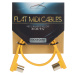 Rockboard Flat MIDI Cable Yellow 30 cm