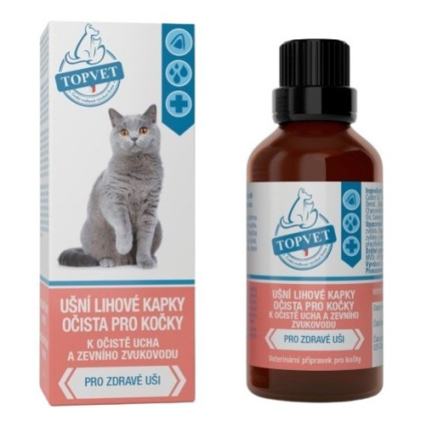 Vitamíny a léčiva pro kočky Topvet