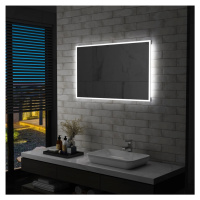 vidaXL Koupelnové nástěnné zrcadlo s LED osvětlením 100 x 60 cm