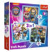 TREFL Puzzle 3v1 Mocná štěňata Tlapková patrola/Paw Patrol