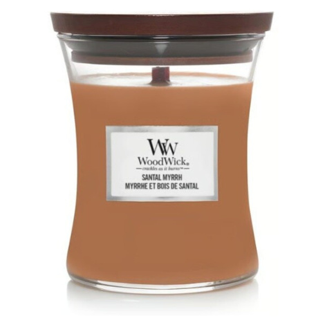 WoodWick Santal Myrrh vonná svíčka 275g
