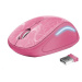 TRUST Myš Yvi Wireless Mouse USB, pink (růžová)