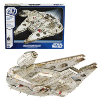 Puzzle Star Wars loď Millenium Falcon 4D