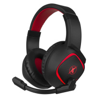 Headset Niceboy ORYX X300 / herní sluchátka / 20 Hz až 20 kHz / 110 dB / 16 ohm / černá/červená 