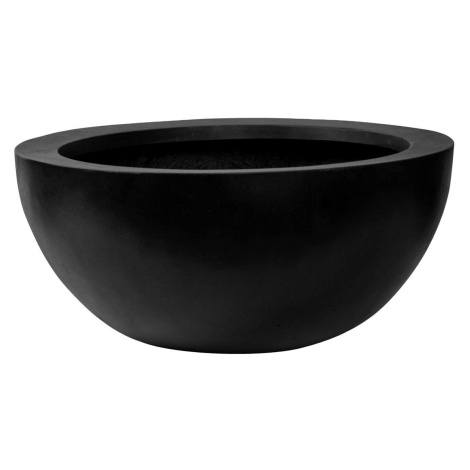 Květináč Vic Bowl, barva černá, více velikostí - PotteryPots Velikost: S - v. 18 cm, ⌀ 38.5 cm Pottery Pots