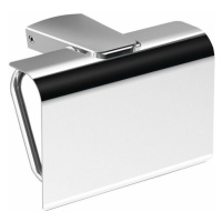 SONIA 161034 Zen držák toaletního papíru s krytem, stříbrná