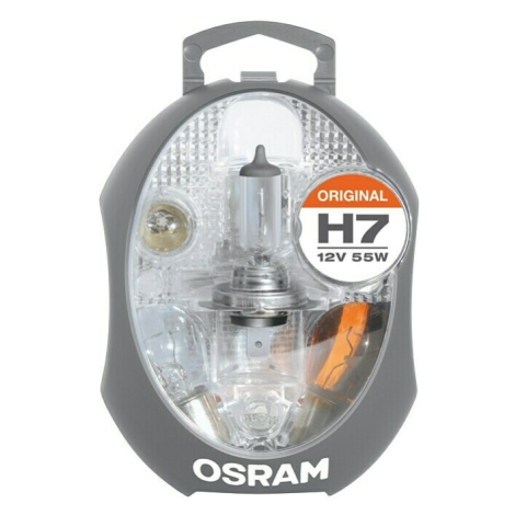 Žárovky a pojistky do auta, H7 12V 55W, sada 9 dílů - OSRAM Eurobox