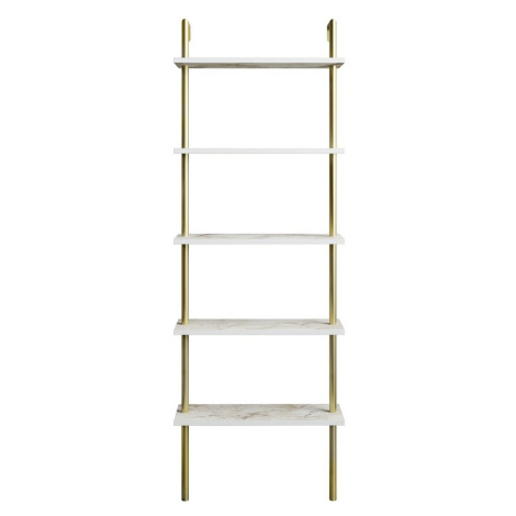 Regál Paula Gold and White Hanah Home