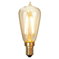 Dekorativní LED žárovka ST38 E14 Star Trading Soft Glow - čirá