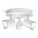 PHILIPS HUE Hue White Ambiance Bodové koupelnové svítidlo Philips Adore BT 8719514340916 LED GU1