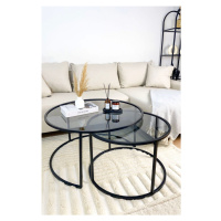 Konferenční stolek Tokyo 80 - Black, Fume