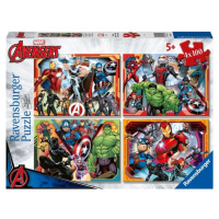 Ravensburger puzzle 070794 Marvel Avengers set 4x100 dílků