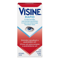 VISINE Rapid 0,5 mg/ml oční kapky, roztok 15 ml