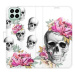 iSaprio flip pouzdro Crazy Skull pro Samsung Galaxy M53 5G