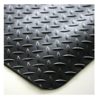 COBA Protiúnavová rohož DECKPLATE, pevné rozměry, černá, 900 x 600 mm