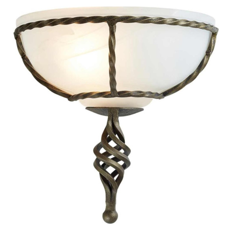 Elstead PB-WU-BLK-GOLD - Nástěnné svítidlo PEMBROKE 1xE27/60W/230V PB-WU-BLK-GOLD